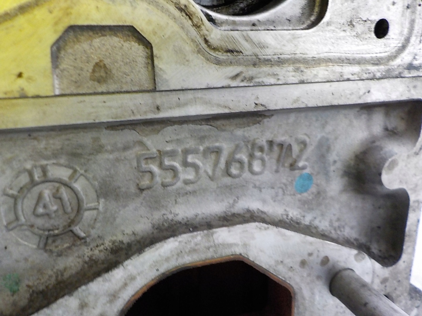 OPEL ASTRA J IV 1.7 CDTI TESTATA Motore 55576872