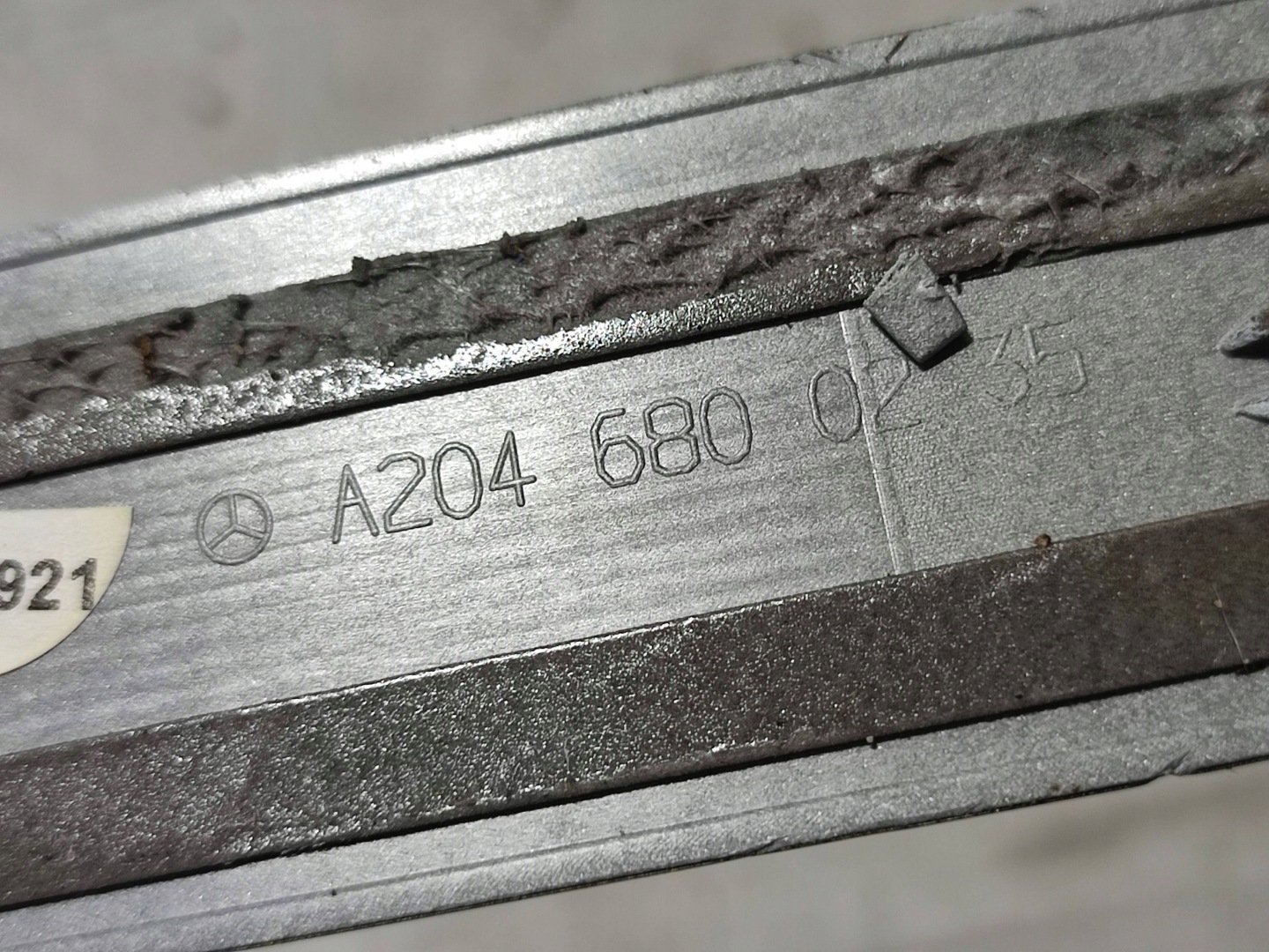 Mercedes-Benz GLK (X204) 2013 rear part side right moulding threshold