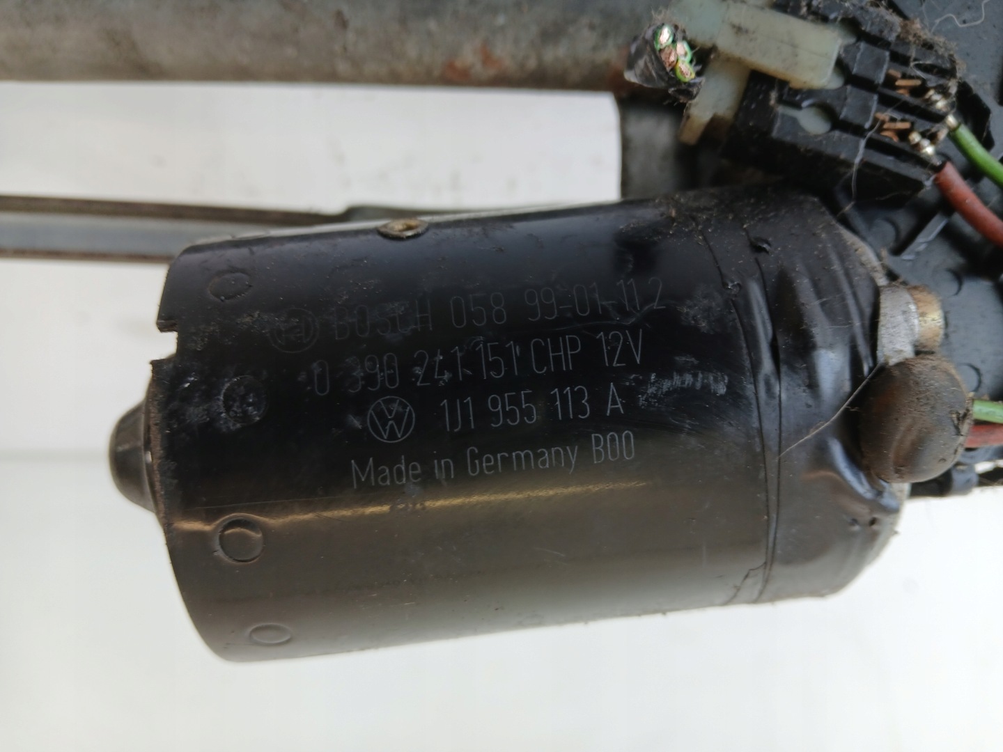 VW GOLF IV wiper mechanism front 1J1955113A