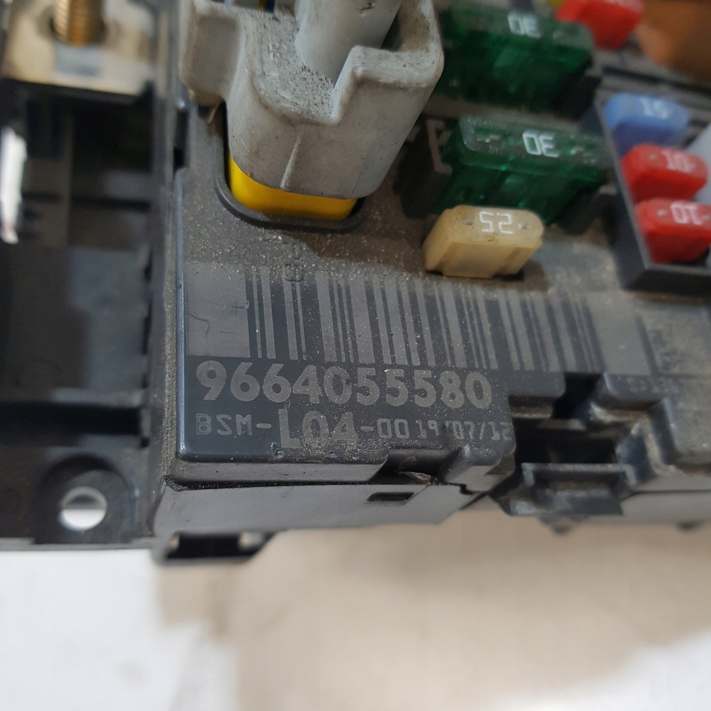 modul BSM PEUGEOT 307 9664055580