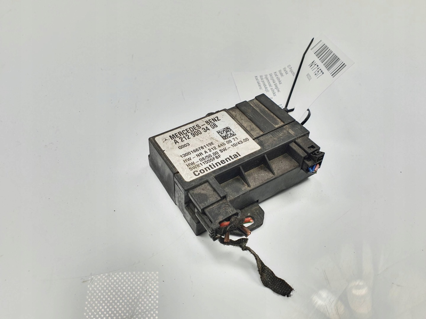 Module POMPY Carburant A2129003408 MERCEDES CLS