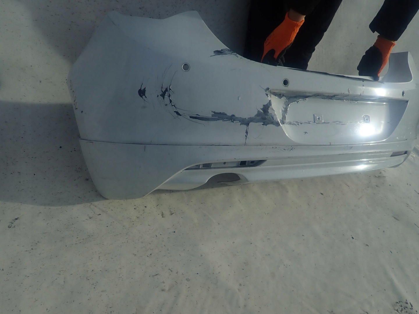 OPEL ASTRA J 09-12 HB OPC-LINE Stoßstange heck SPOILER