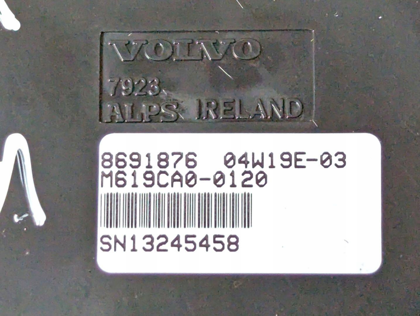 vezérlö panel a klímának Volvo V70 2 2004 8691876