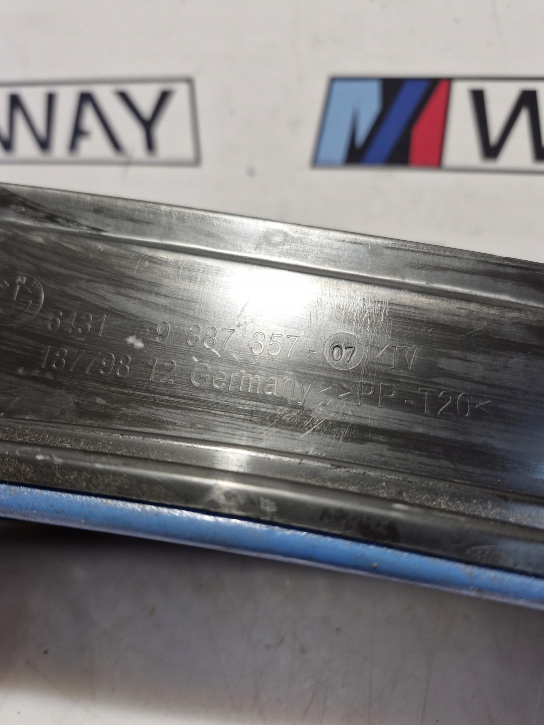 9387357 BMW G20 G21 přívod TROUBA csatorna vzduchový
