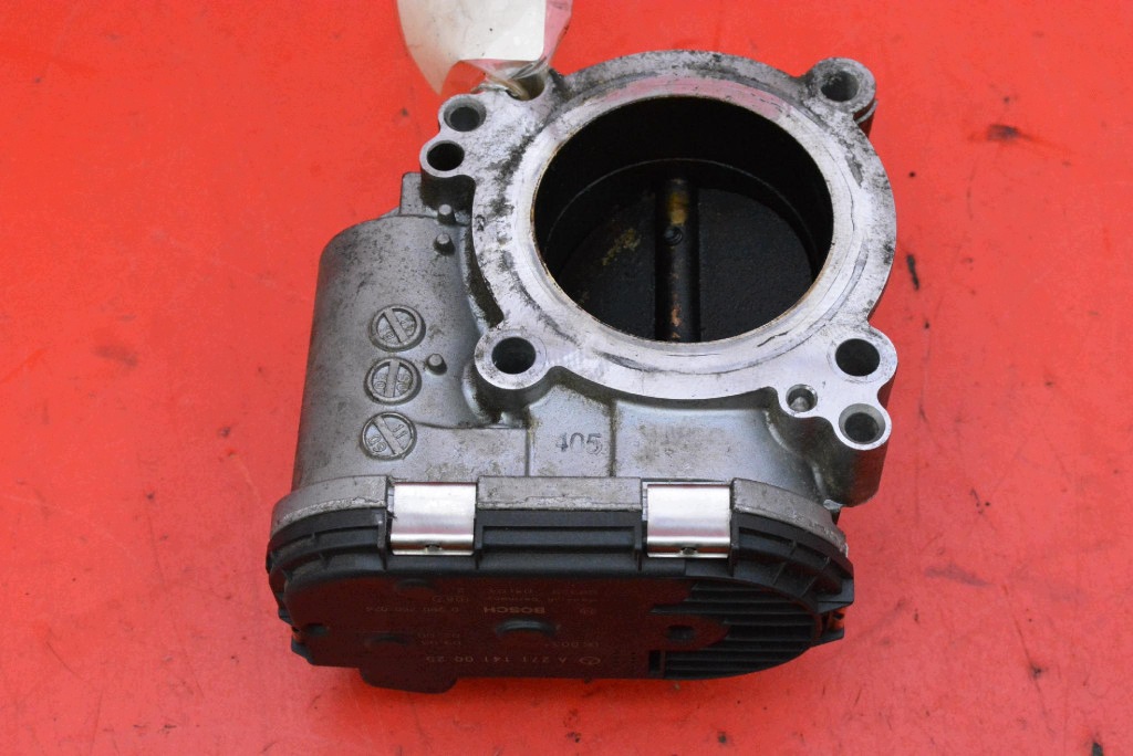 throttle flap A2711410025 MERCEDES E-KLASA W211 1.8 compressor; 163 KM 02-06