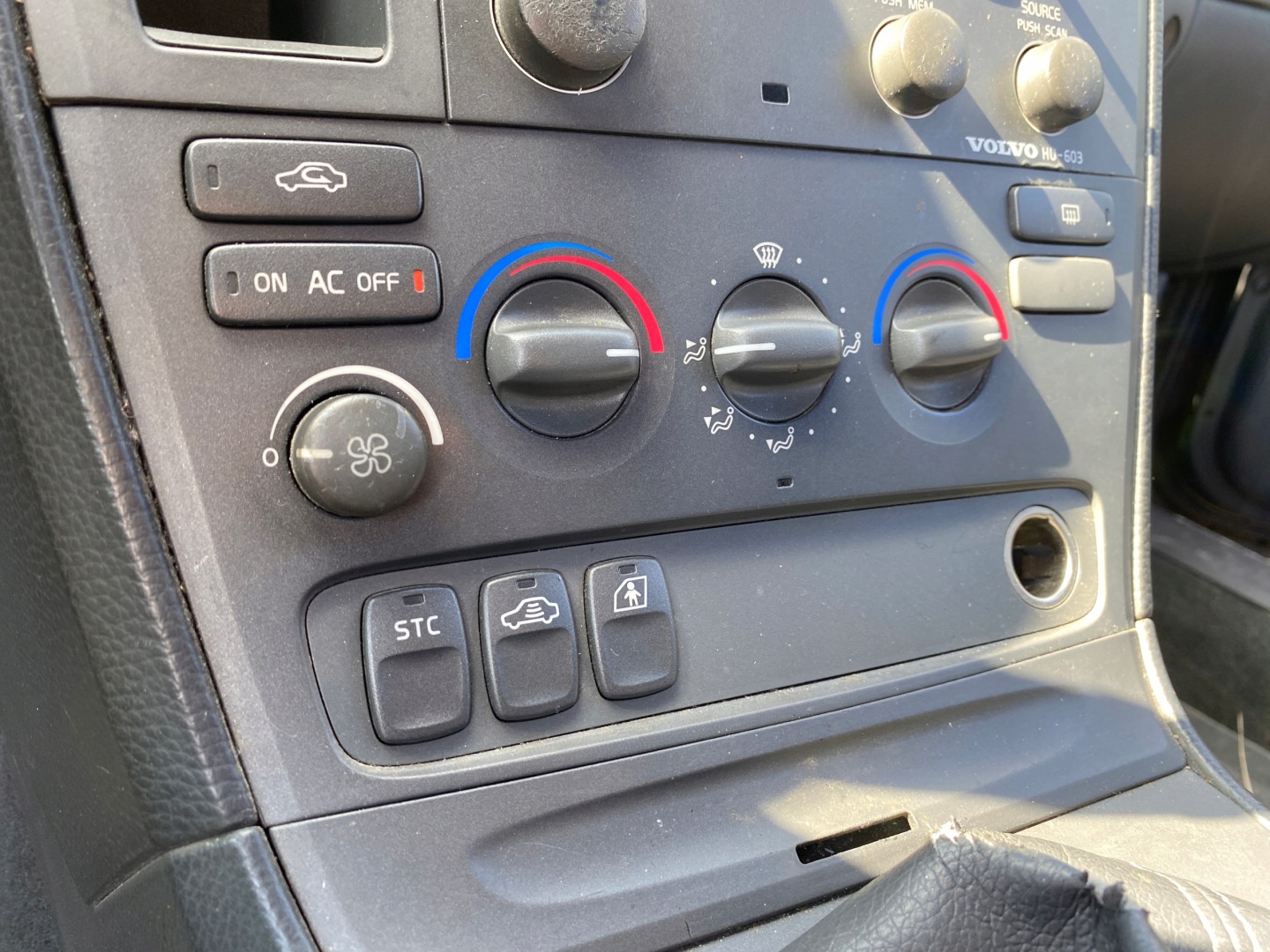 Volvo V70 2 II 00-08 switch switch PANEL air conditioning devices OGRZEWANIA