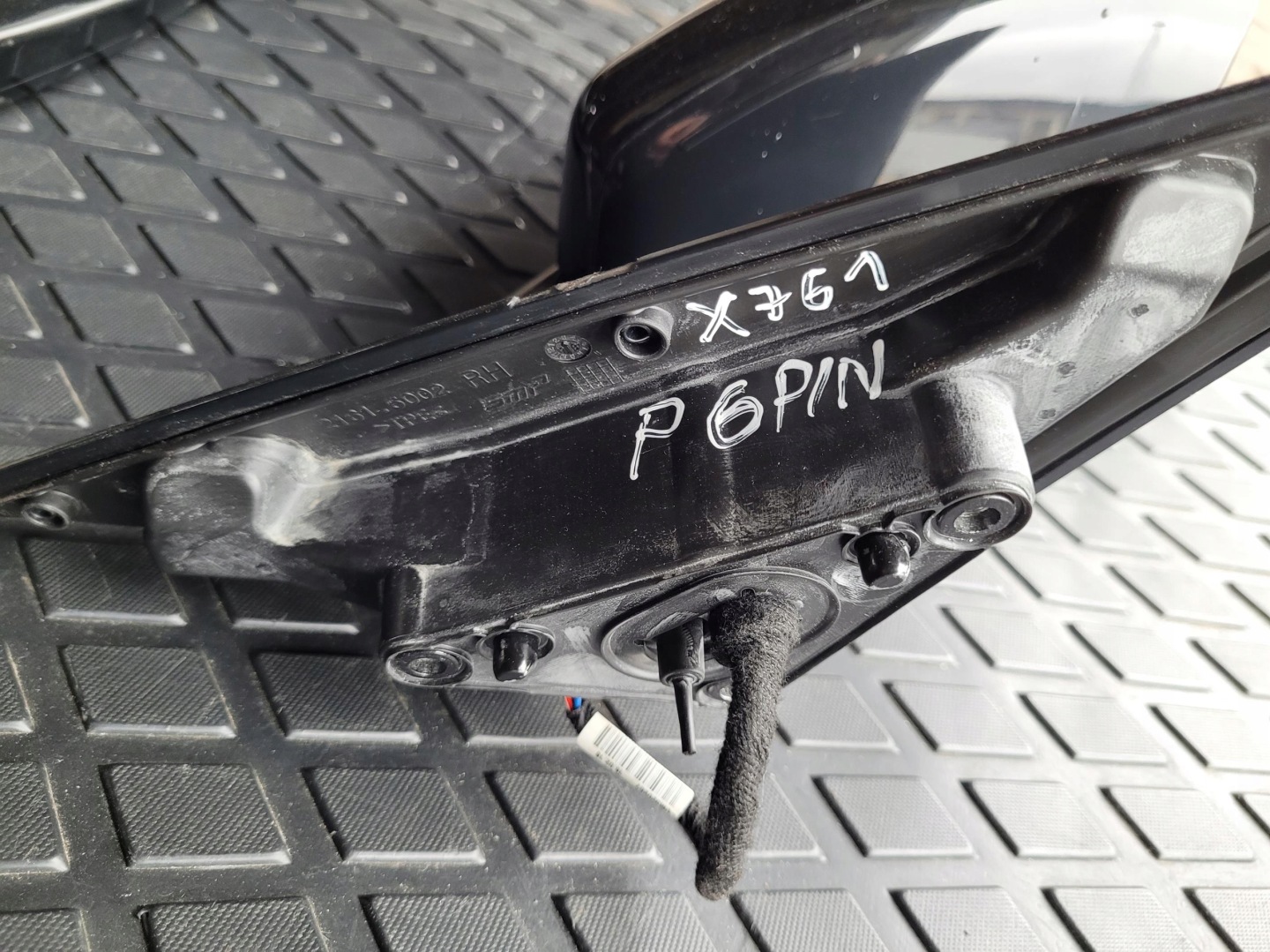 mirror left 8PIN right 6PIN JAGUAR F-PACE X761 PAB