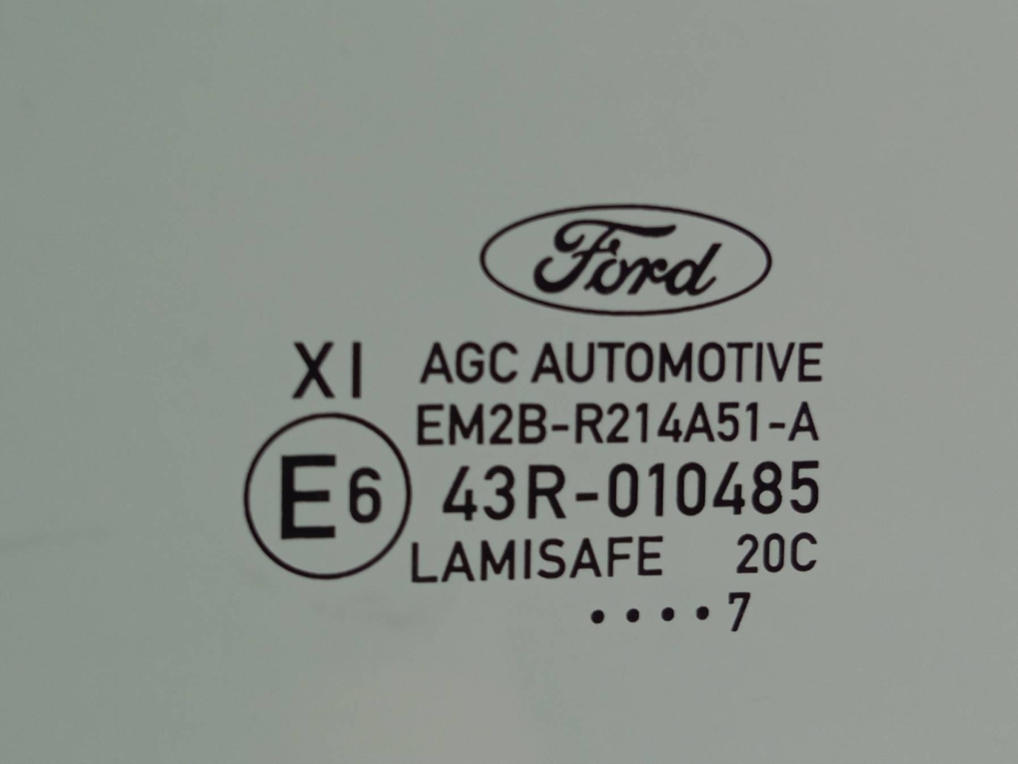 window door left front M2BR214A51A Ford S-MAX II (2015-2023)