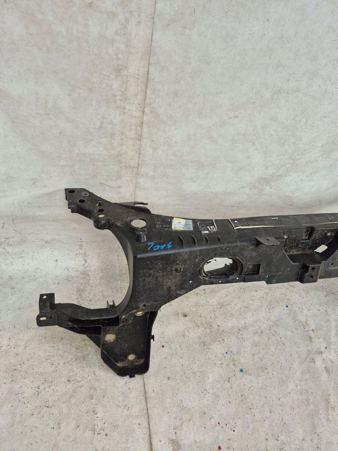 RENAULT MODUS and 1 04- support panel for radiators pillar iron 8200224763
