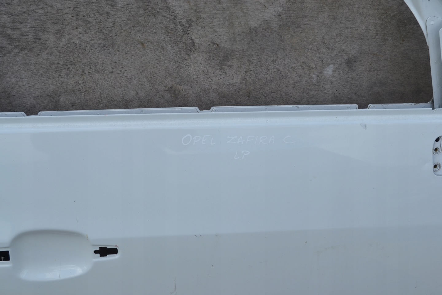 door right front front OPEL ZAFIRA C III 2012