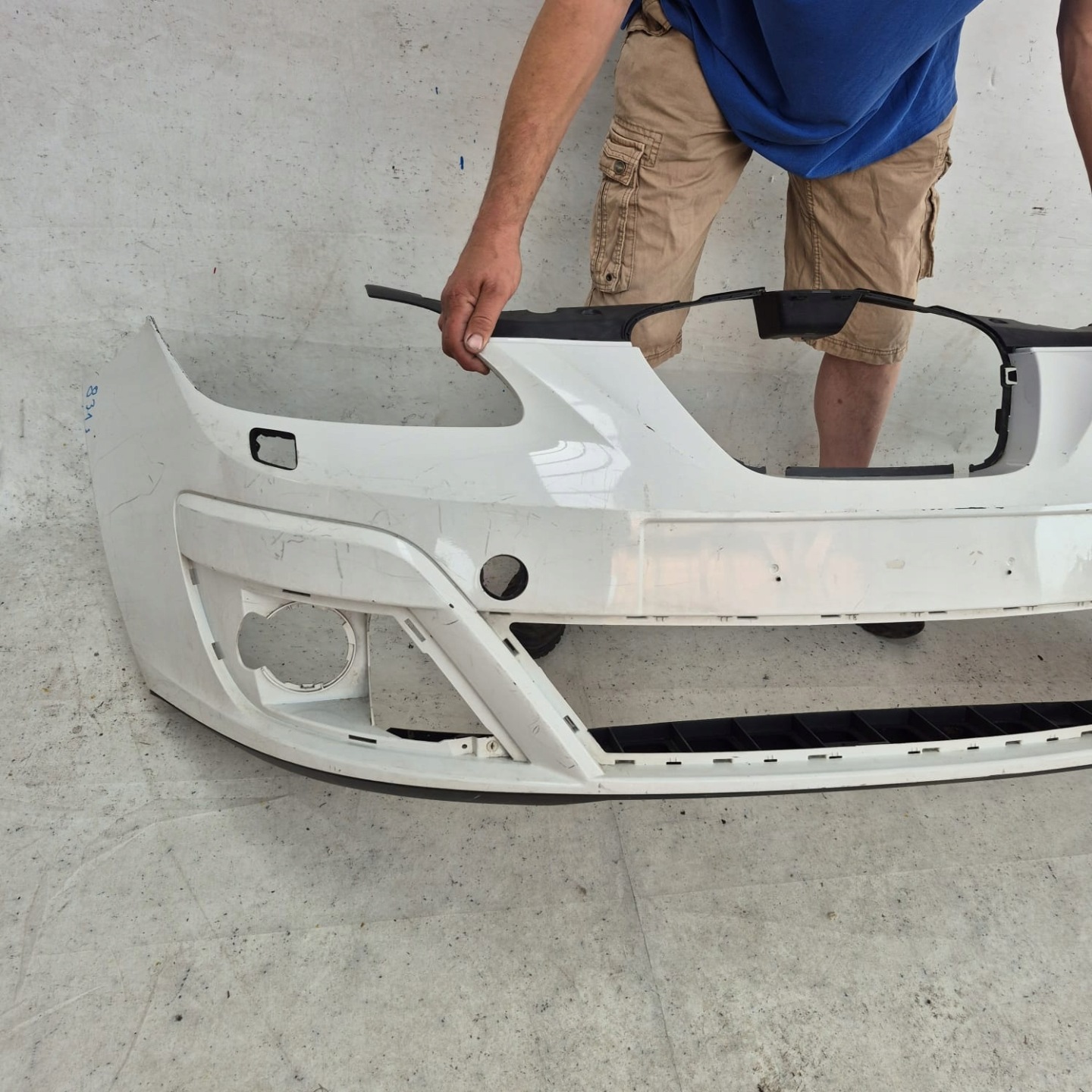 SEAT ALTEA LIFT 09-15 bumper front front washer