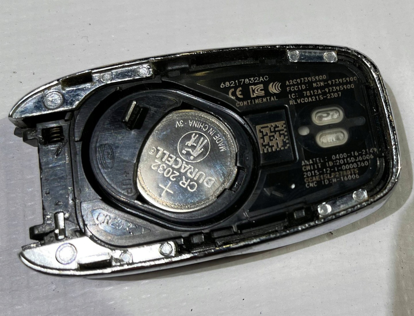 key pilot original Chrysler Pacifica 2017