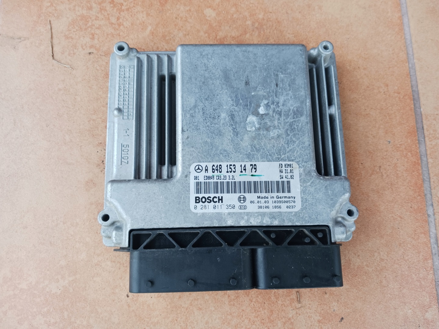 computer Motore MERCEDES W211 3,2 CDI A6481531479