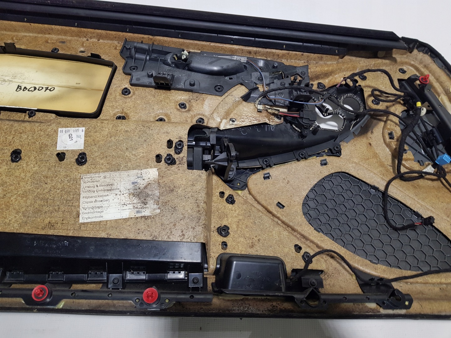 side upholstery door right front MERCEDES SL R230 W230
