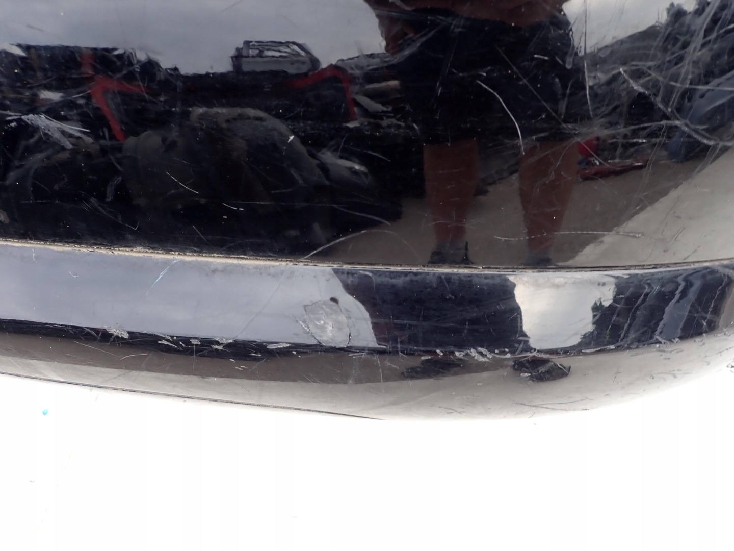 VW EOS 05-11 bumper rear part rear towing
