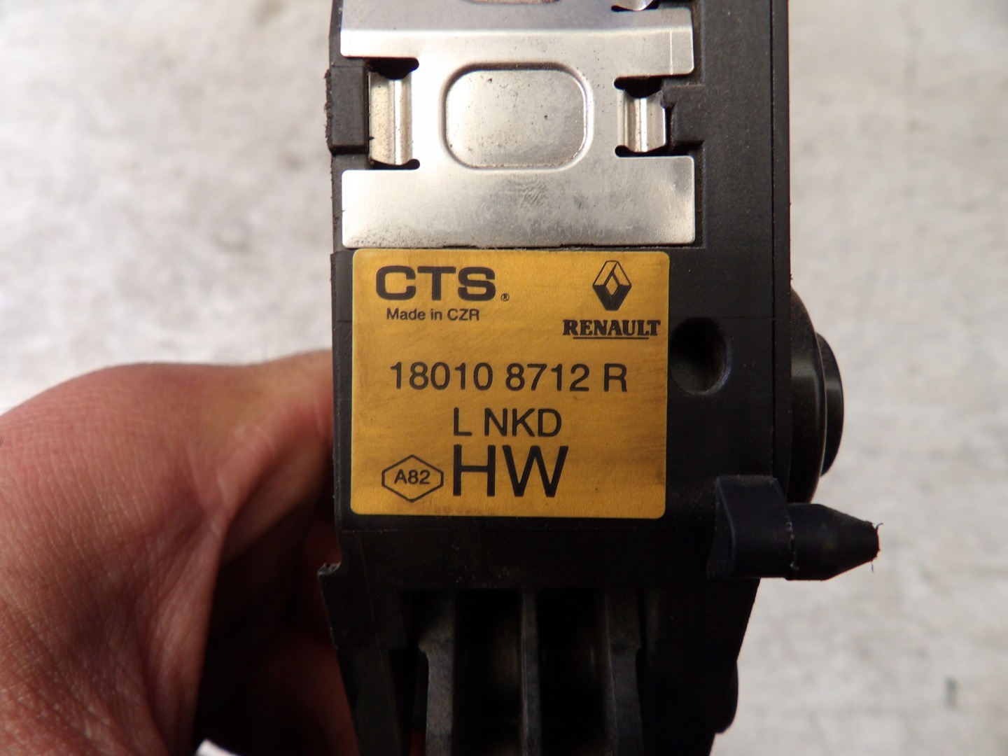 Dacia Dokker accelerator pedal 180108712R