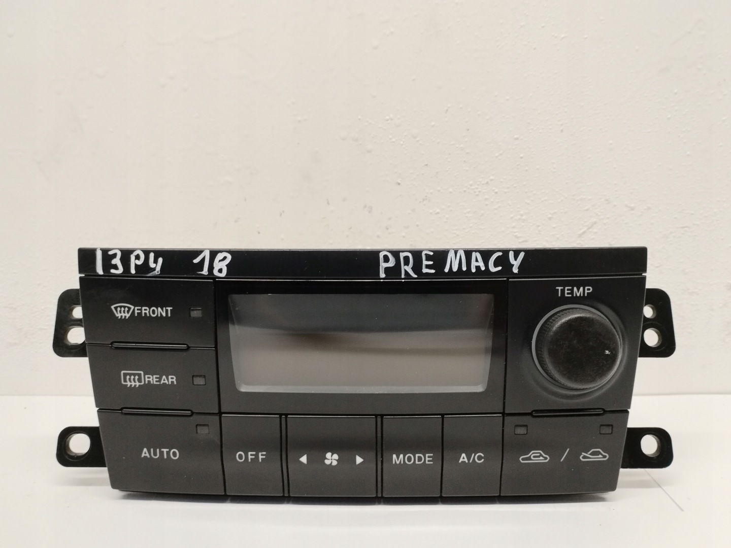 Panel klími klimatizaci Mazda Premacy CB82C