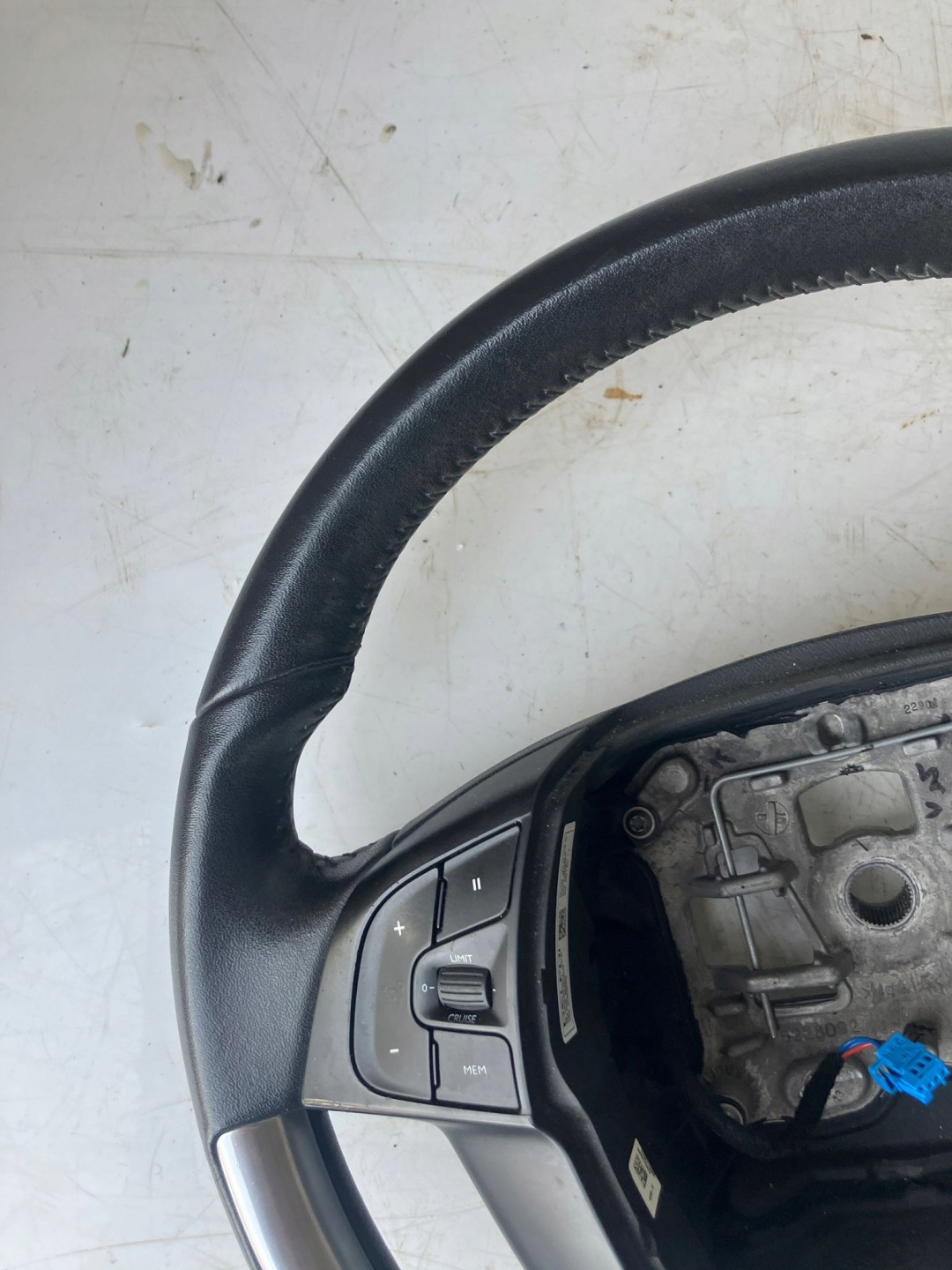 lenkrad Leder MULTIFUNKCJA CHROM CITROEN C4 PICASSO II 98096592ZD #25