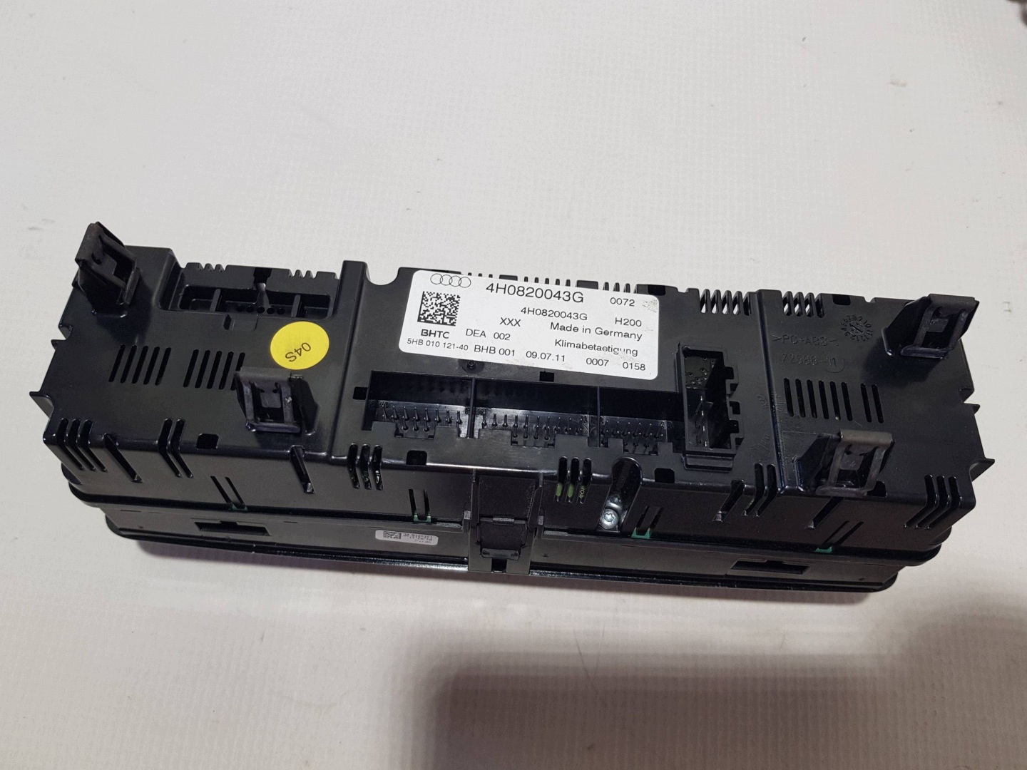 Audi A8 D4 4H Unite commande clima 4H0820043G