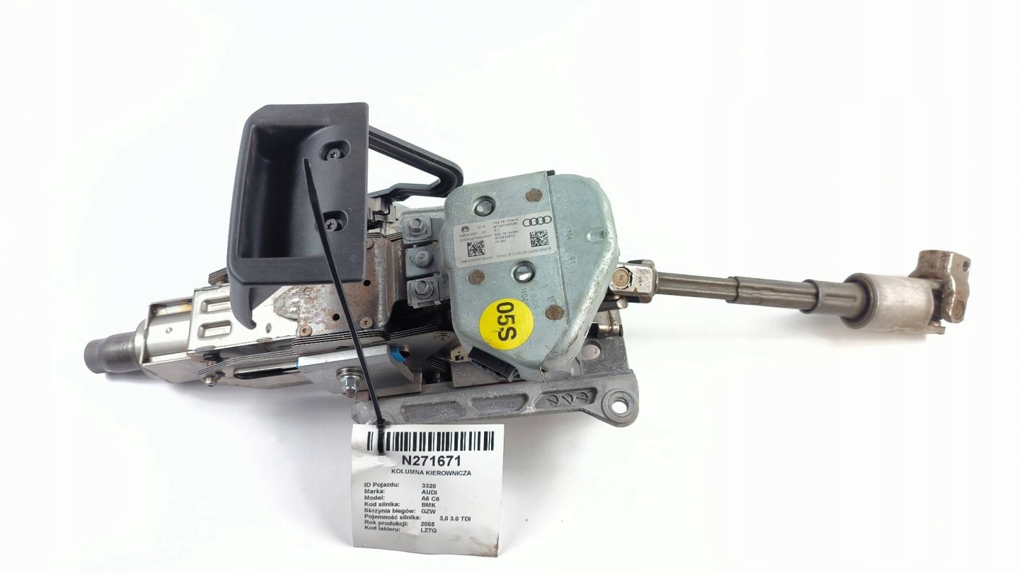steering wheel rod 4F0905852B AUDI A6 C6