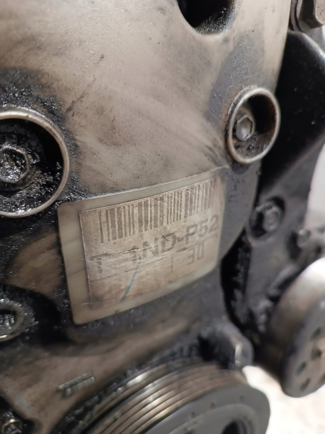 engine pillar TOYOTA YARIS and 2002r D4D 1.4D 1ND
