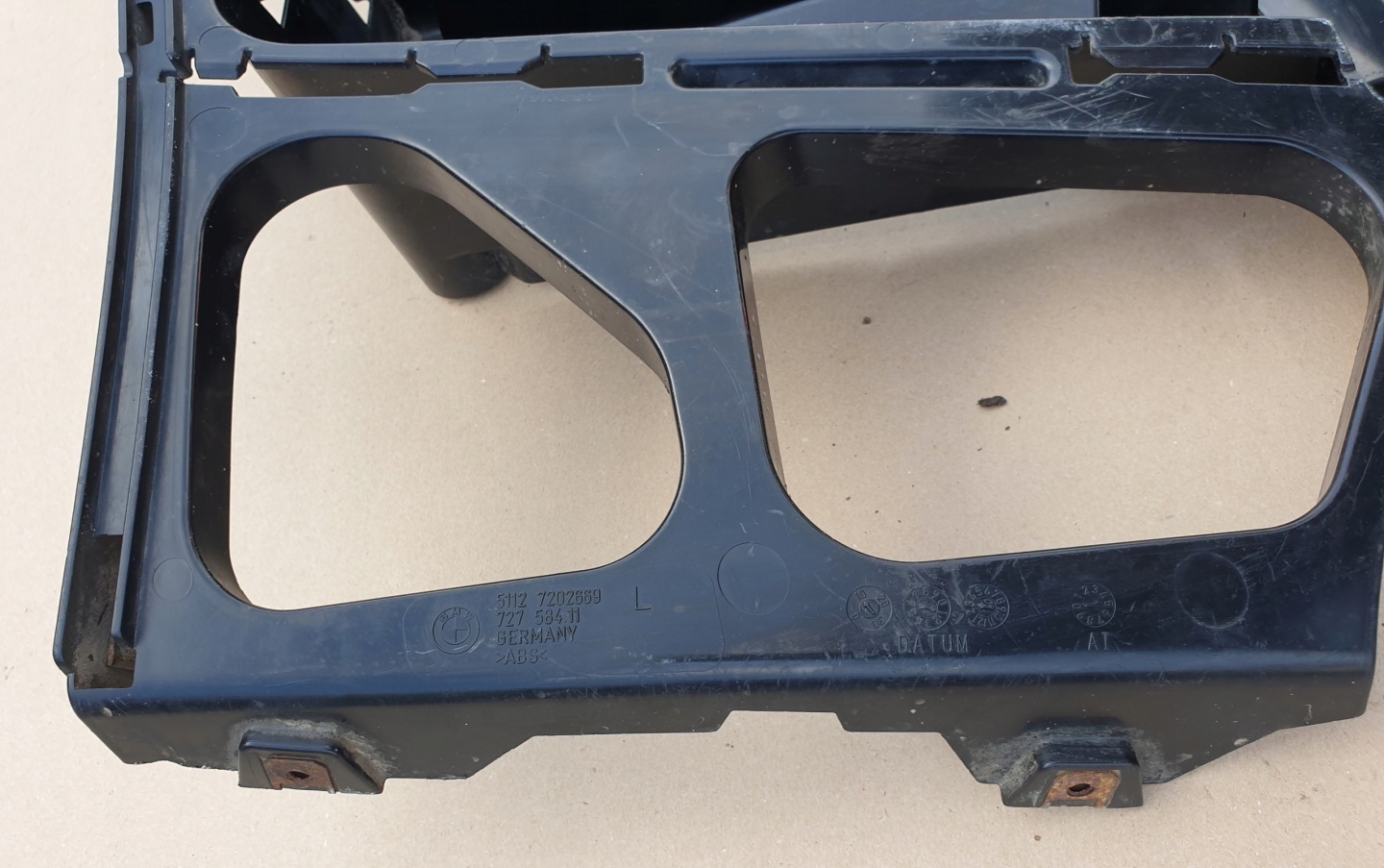 bumper bracket right left rear part rear BMW 3 E91 LIFT LCI 7202669 OE