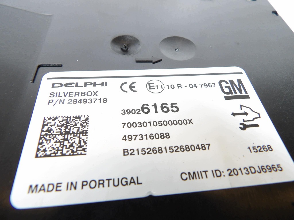 module SILVERBOX 39026165 OPEL INSIGNIA A LIFT