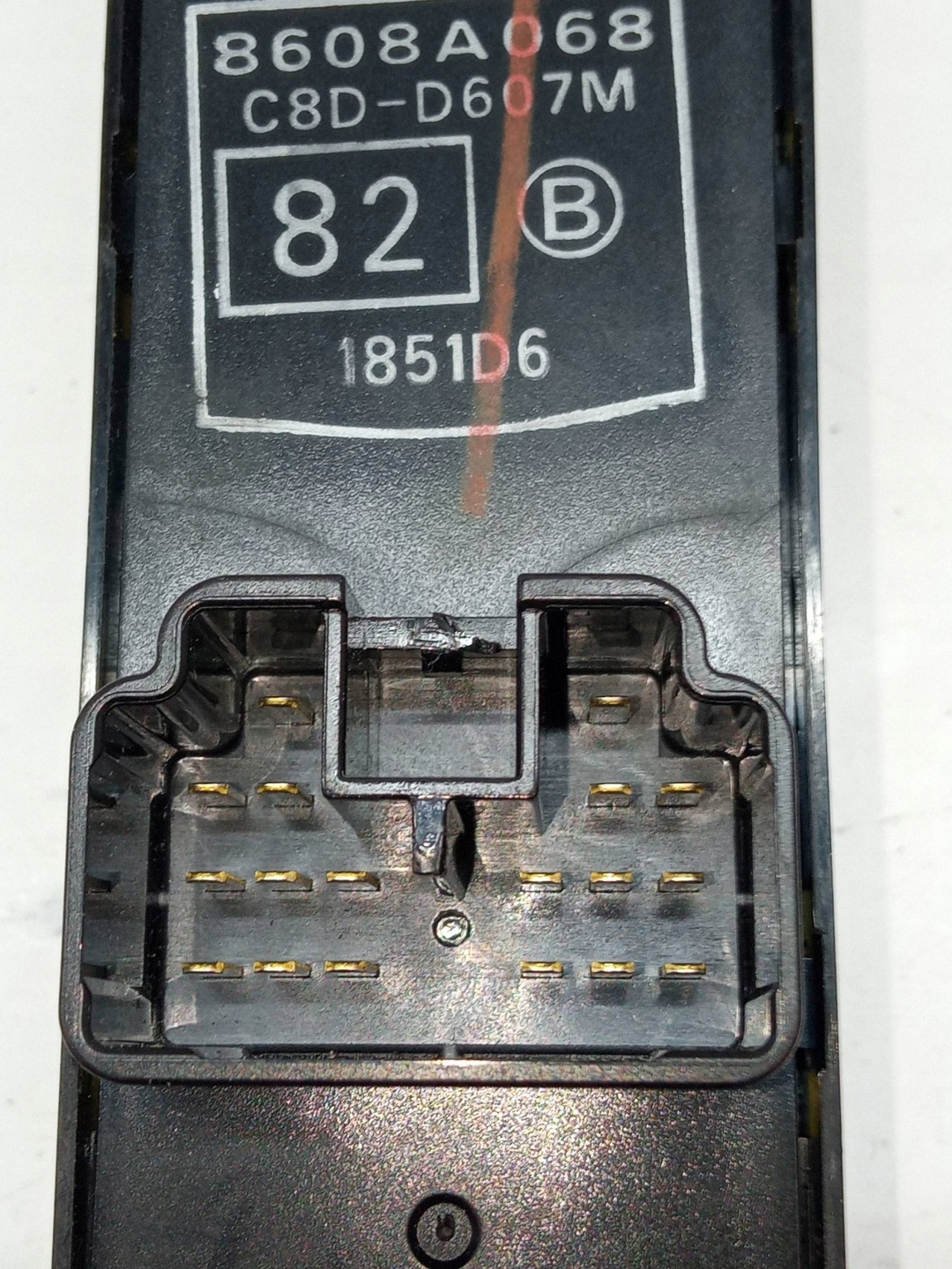 window control switch 8608A068 Mitsubishi Lancer VIII (2007- 2017)