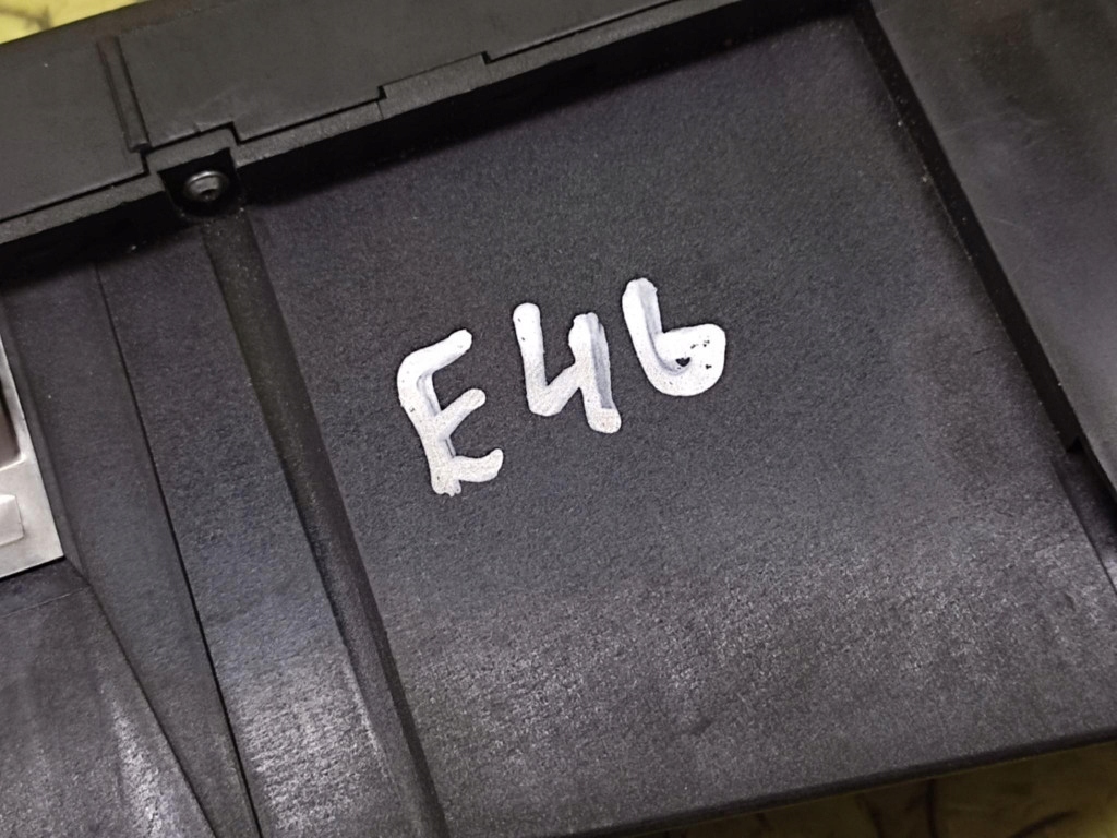 BMW E46 PANEL klími klimatizaci 64116902440