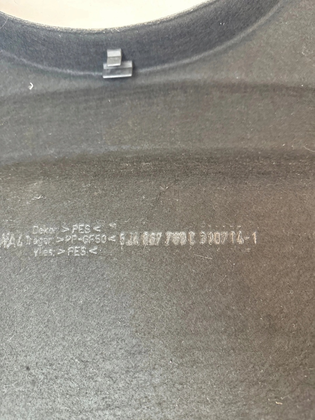 plato boot rear part Seat Toledo IV Skoda Rapid
