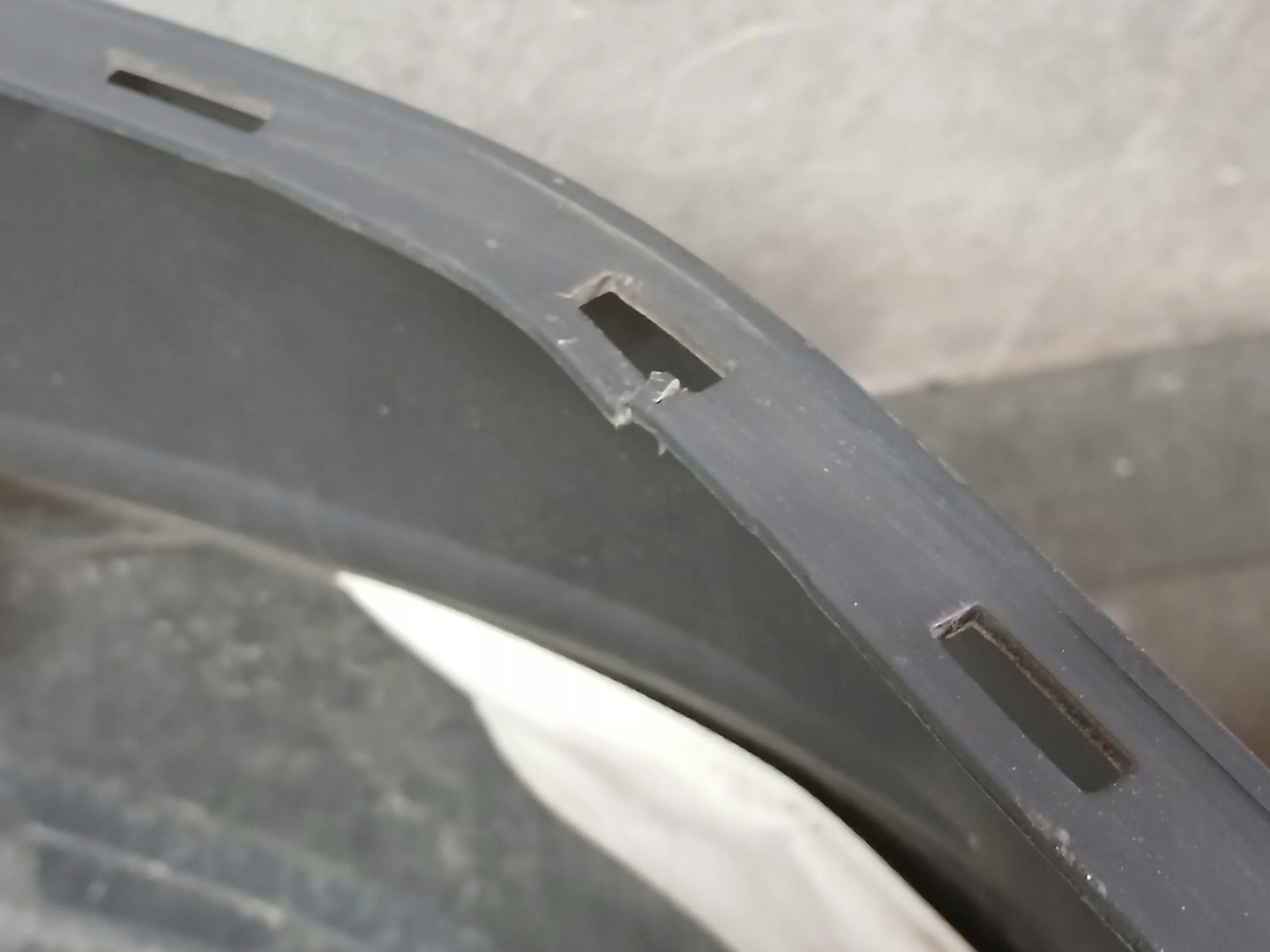 bumper rear part VW GOLF VII 7 5G HB LIFT 17