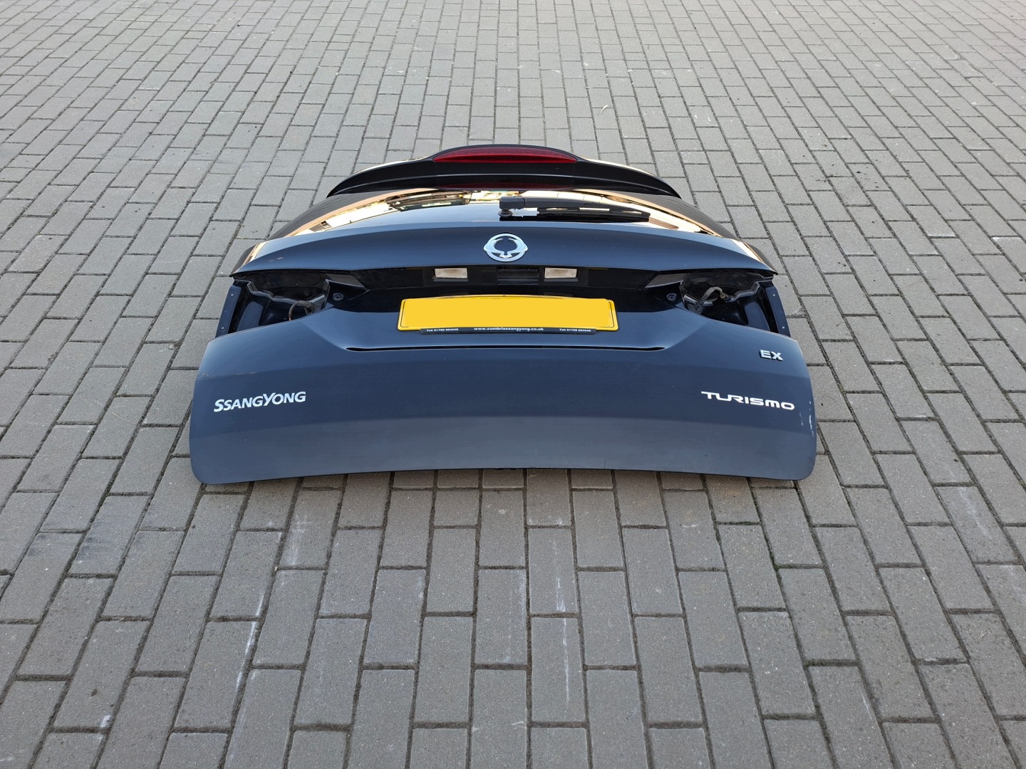 trunk door boot rear part rear SSANGYONG RODIUS II LAK