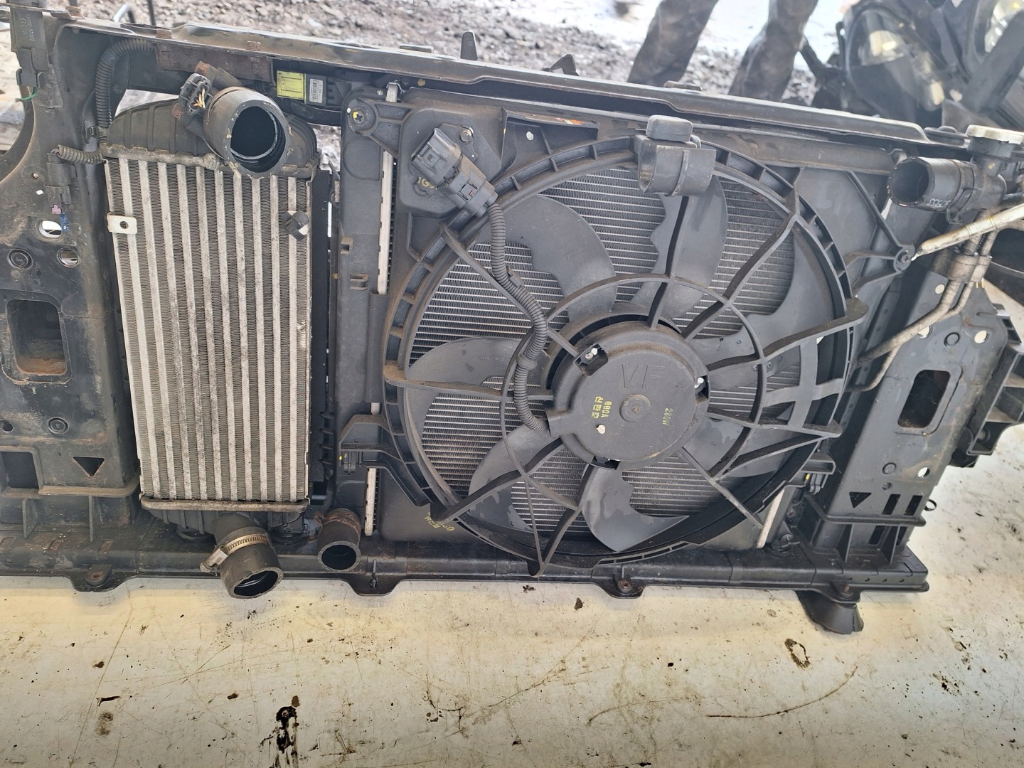 HYUNDAI I40 12-15 support panel for radiators 1.7 CRDI
