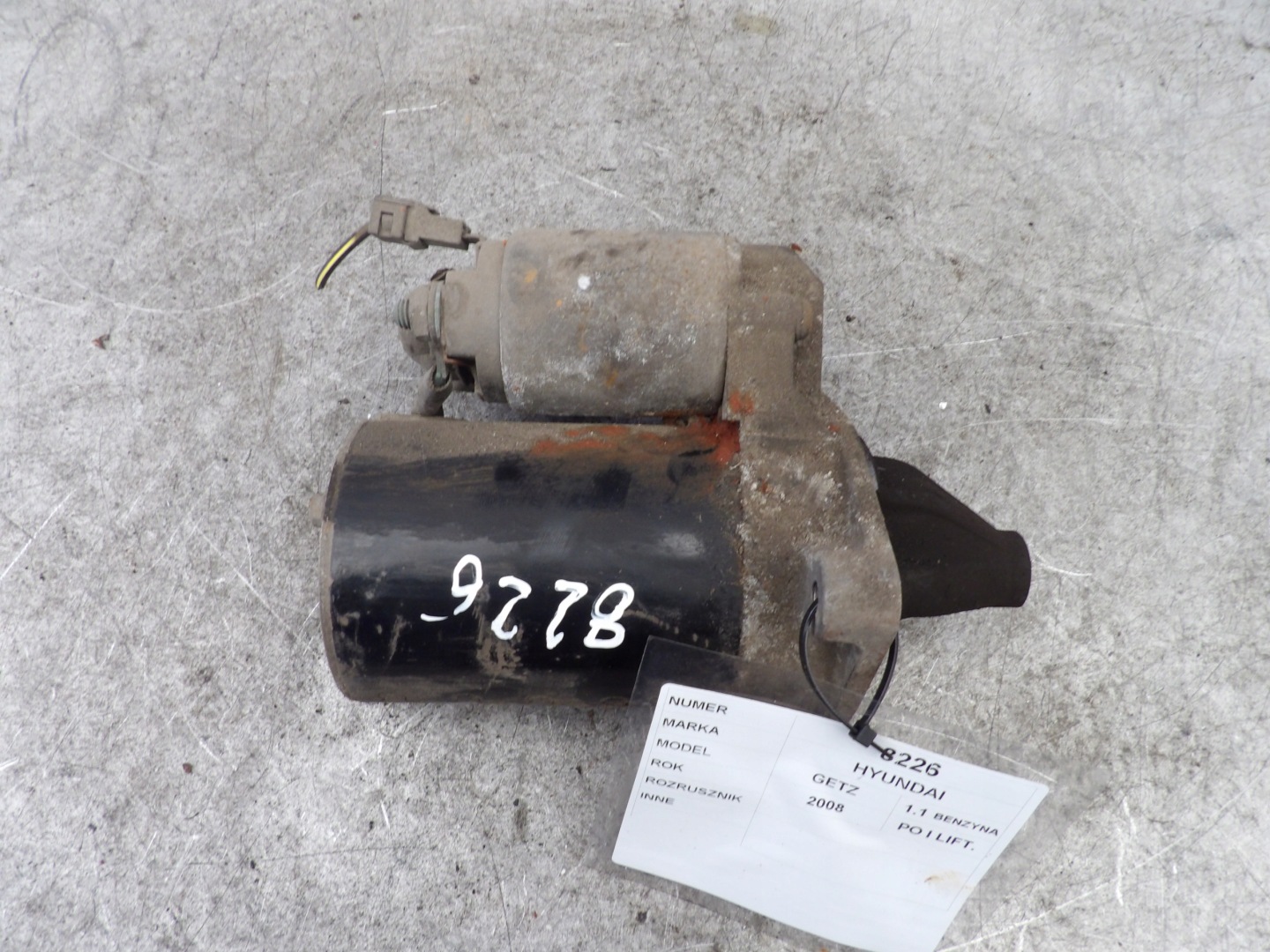 Hyundai Getz 1,1 starter