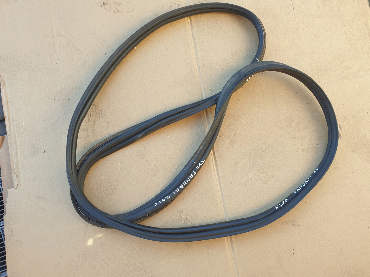 Dichtsatz heckklappe FIAT PANDA III 3 2012