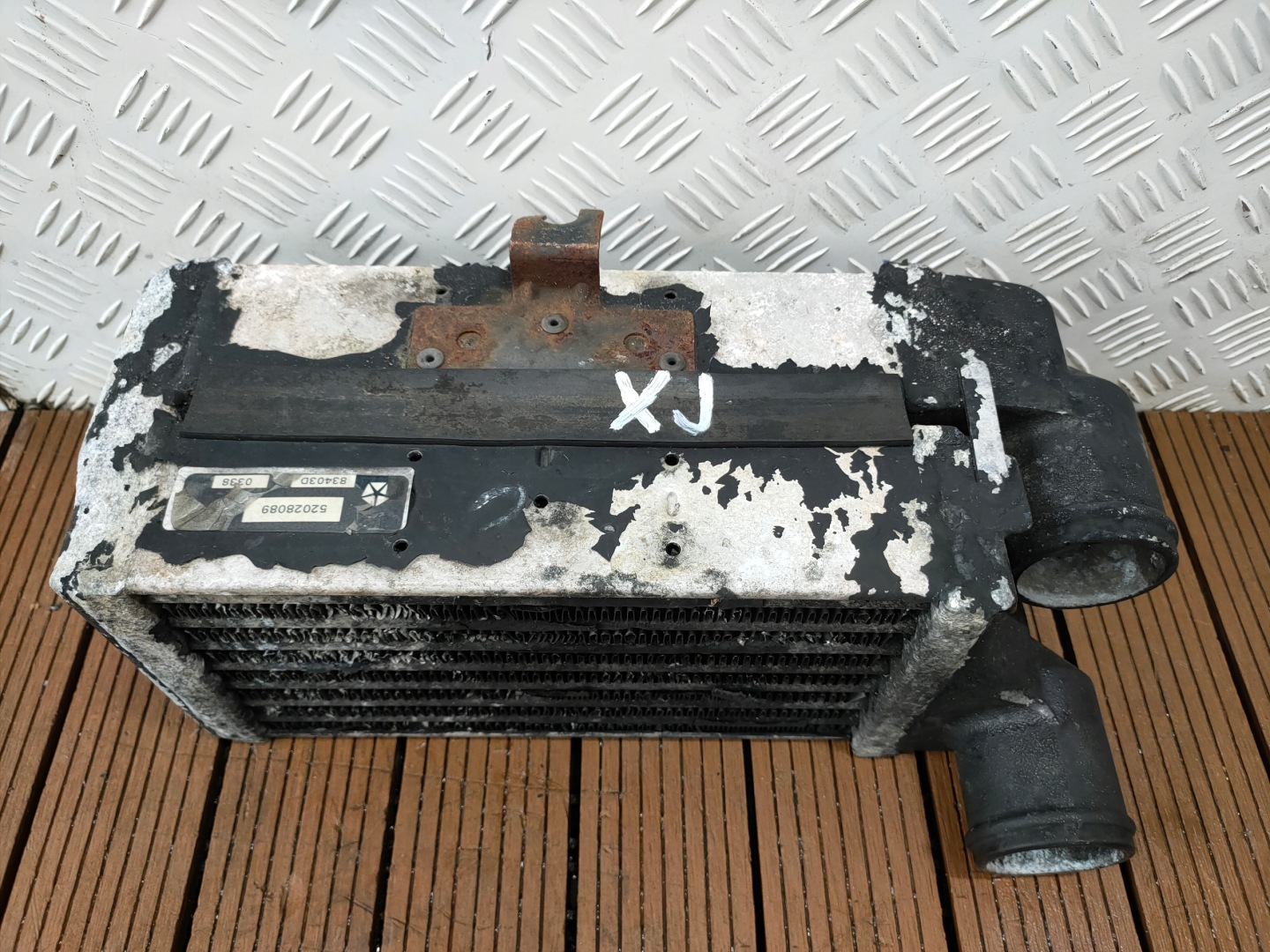 JEEP CHEROKEE XJ 97-01 2.5 TD INTERCOOLER Kühler luft 52028089 OE
