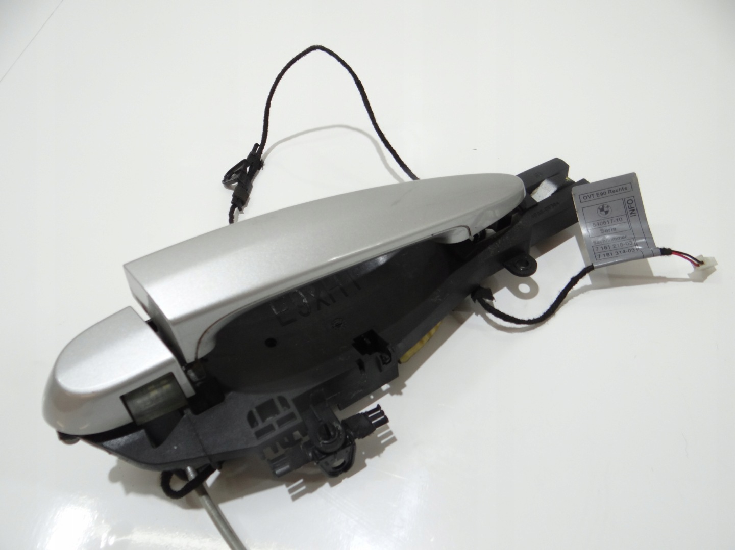handle right rear BMW E90 LED TITANSILBER