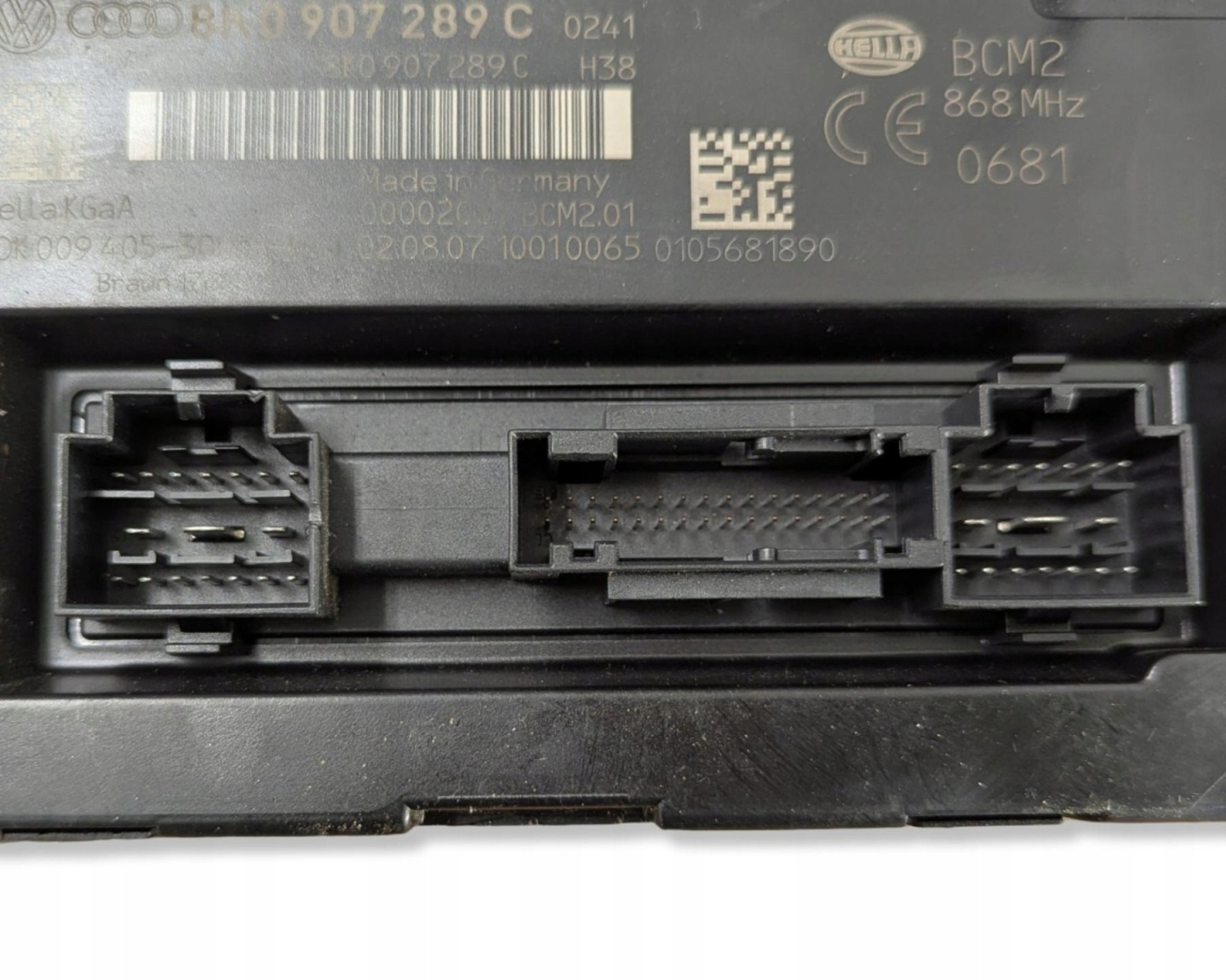 Unité commande confort Audi A5 8T 2007 8K0907289C