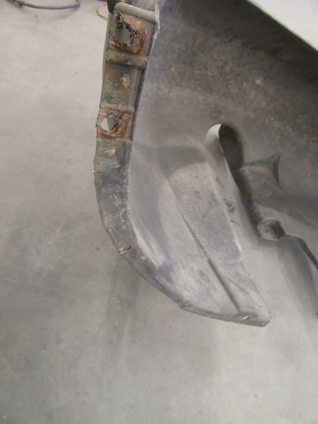 mudguard left rear part BMW 5 e60 MPAKIET sedan