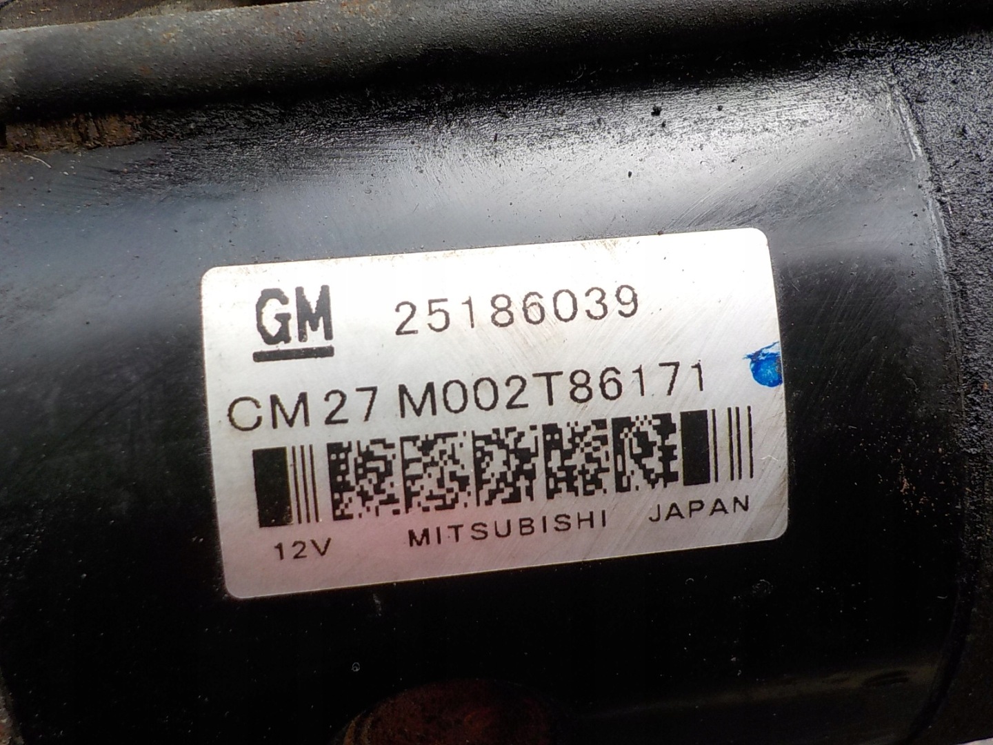 OPEL ANTARA 2.2 CDI starter M002T86171 25186039