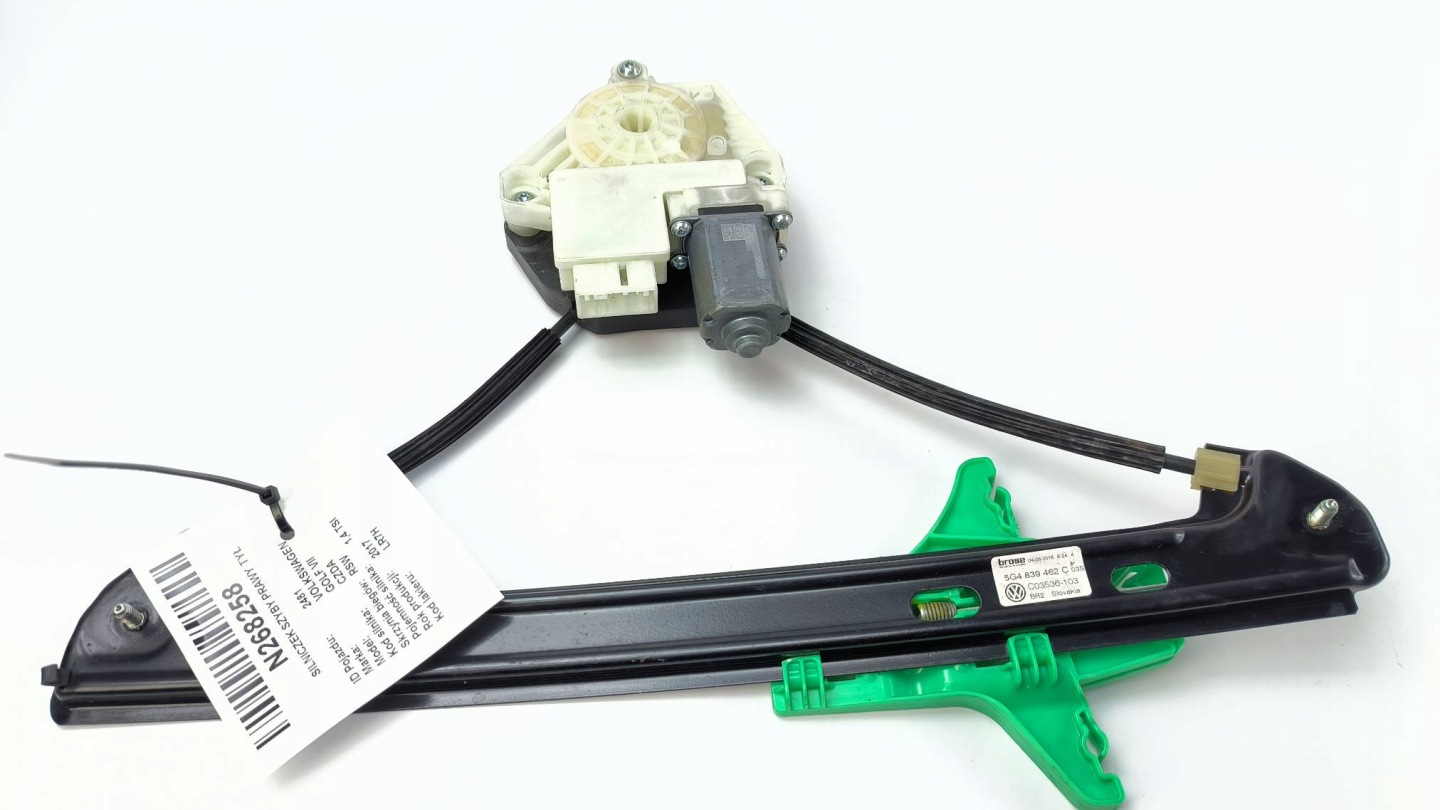 mini motor windows right rear part VOLKSWAGEN GOLF VII