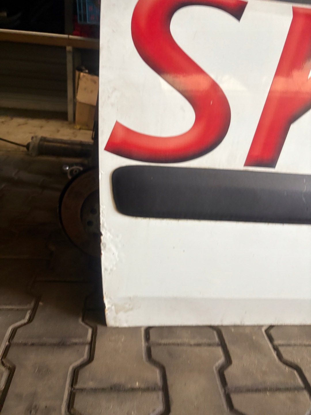 door left left front Fiat Doblo and Lift complete z lusterkiem biale