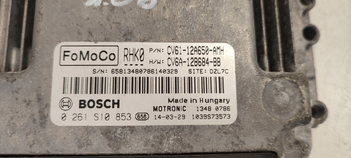 computer Motore CV6112A650AMH Ford Focus MK3 1,0 Ecoboost