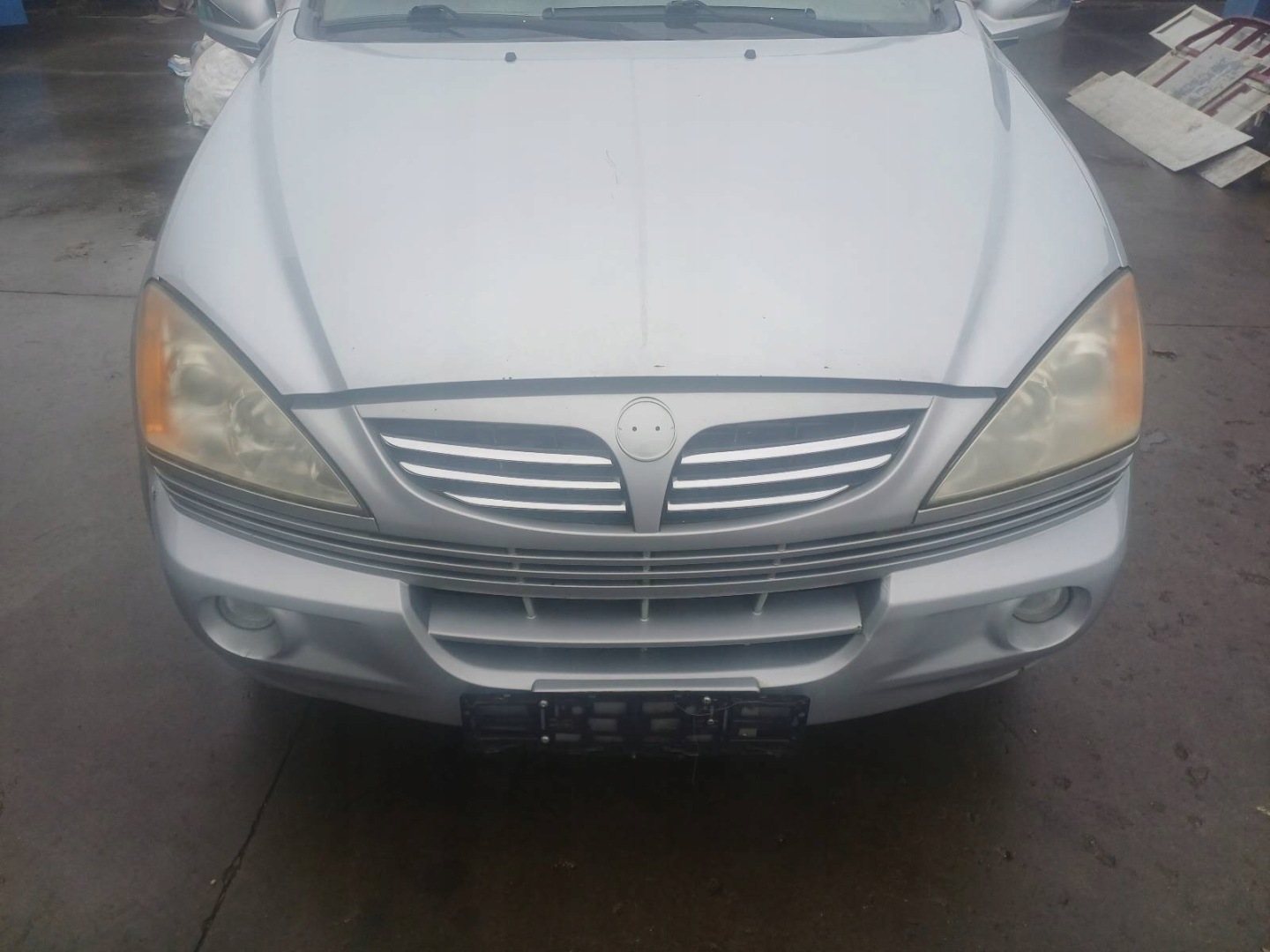 complete front bonnet bumper light fender SSANGYONG KYRON and ABQ