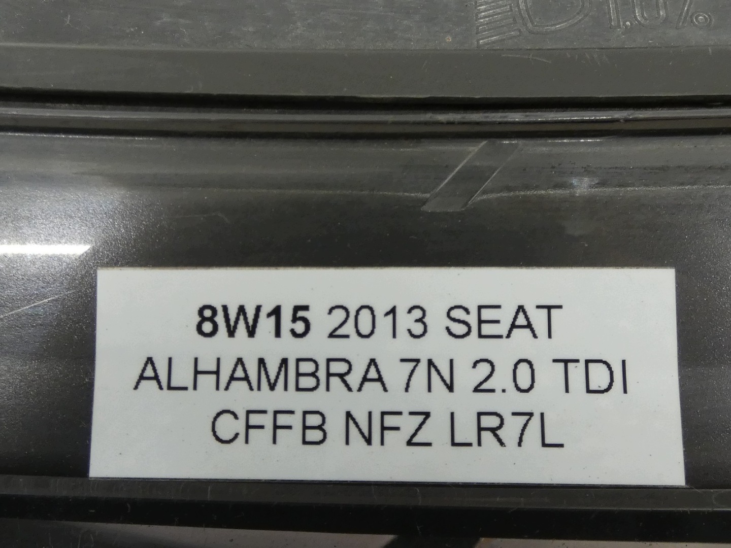 light REFLEKTOR left front left front SEAT ALHAMBRA II 7N5 7N5941005A