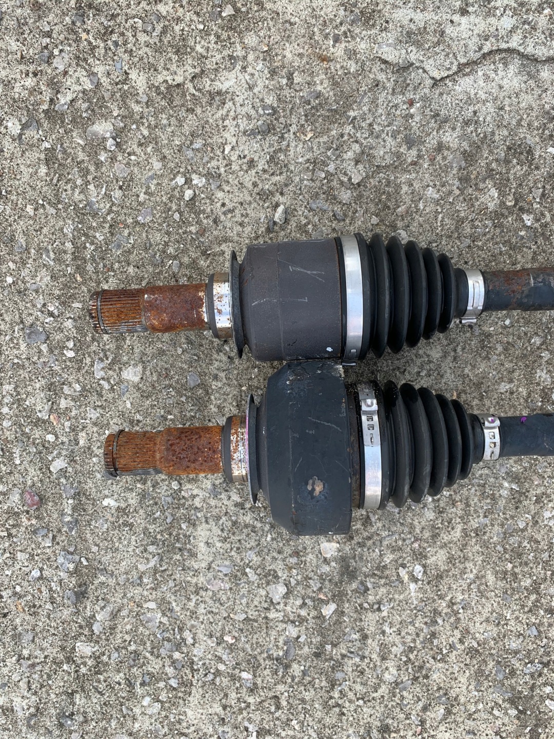 semi-axis left rear part MERCEDES ML W164 W251 3.2CDI