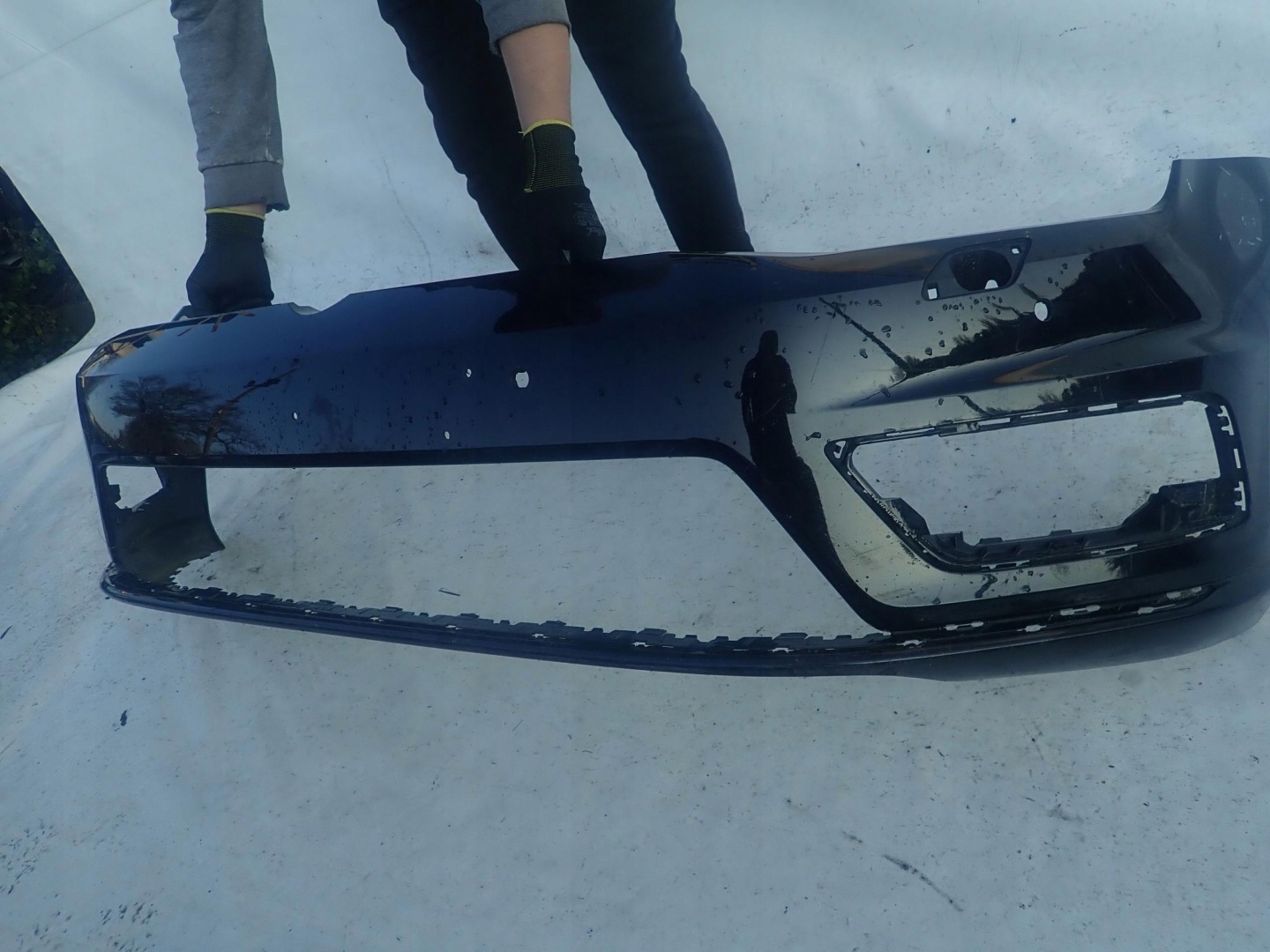 VW GOLF VII 12-17 R-LINE bumper front SPR PDC