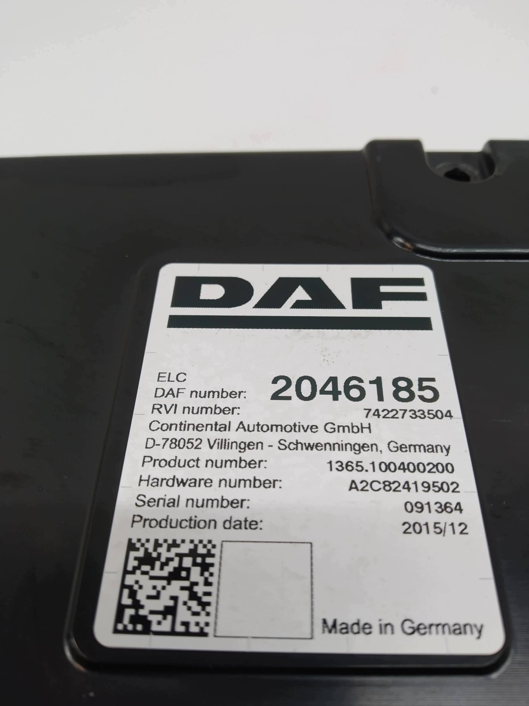 modulo 2046185 DAF XF (2012-2016) 106 Euro 6 440 FT