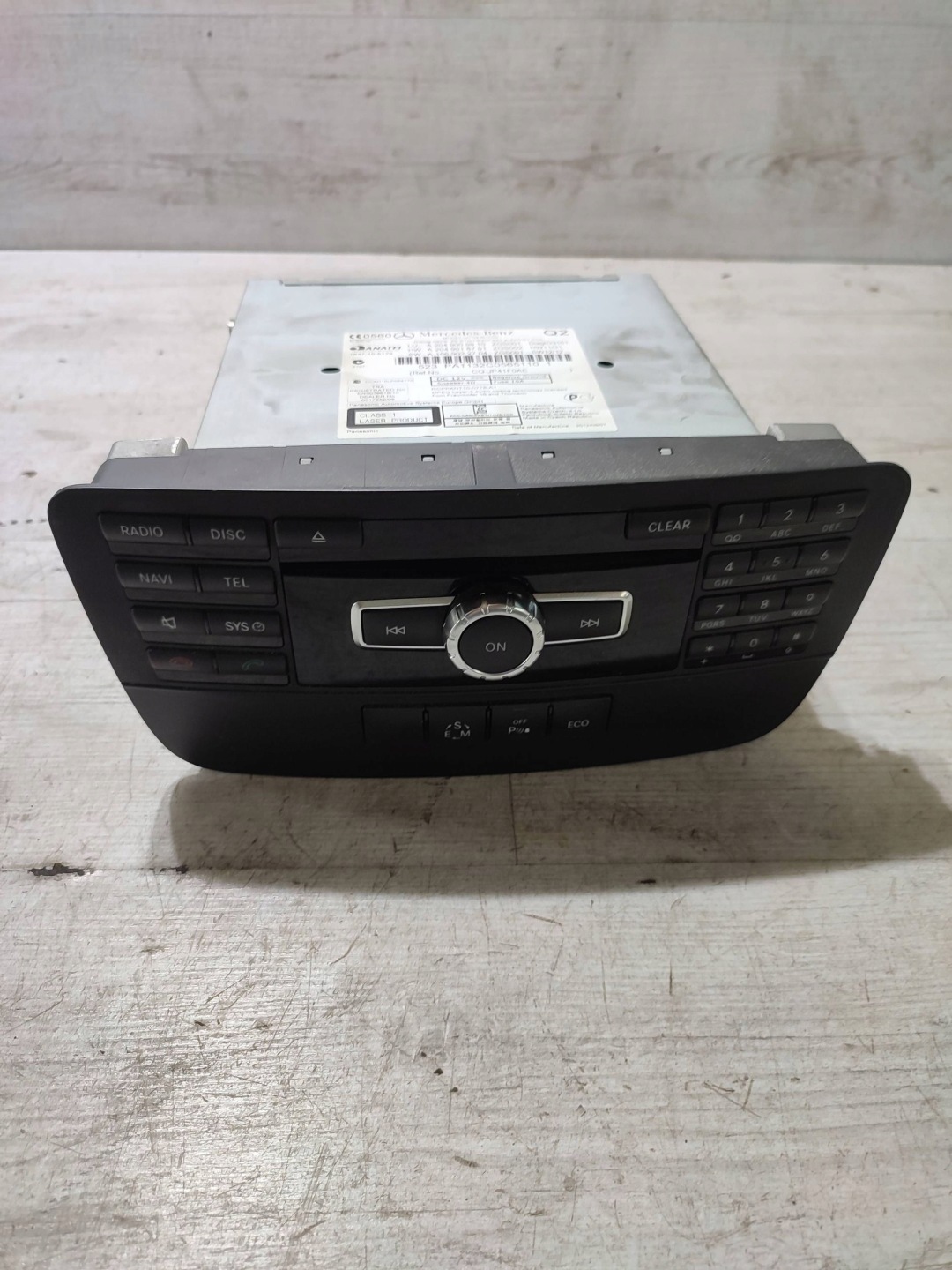 Mercedes-Benz GLK (X204) 2013 Panel / Radio CD/DVD/GPS