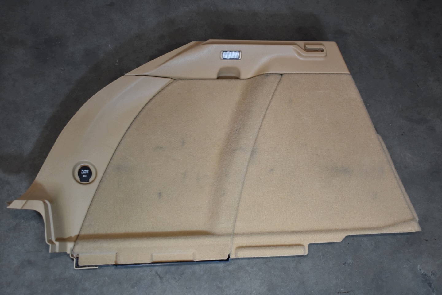IDEALNY side upholstery boot left LUXOR BEIGE PORSCHE MACAN 1